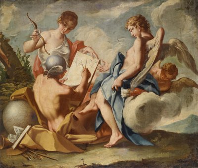 The Education of Cupid by Unbekannt Unbekannt
